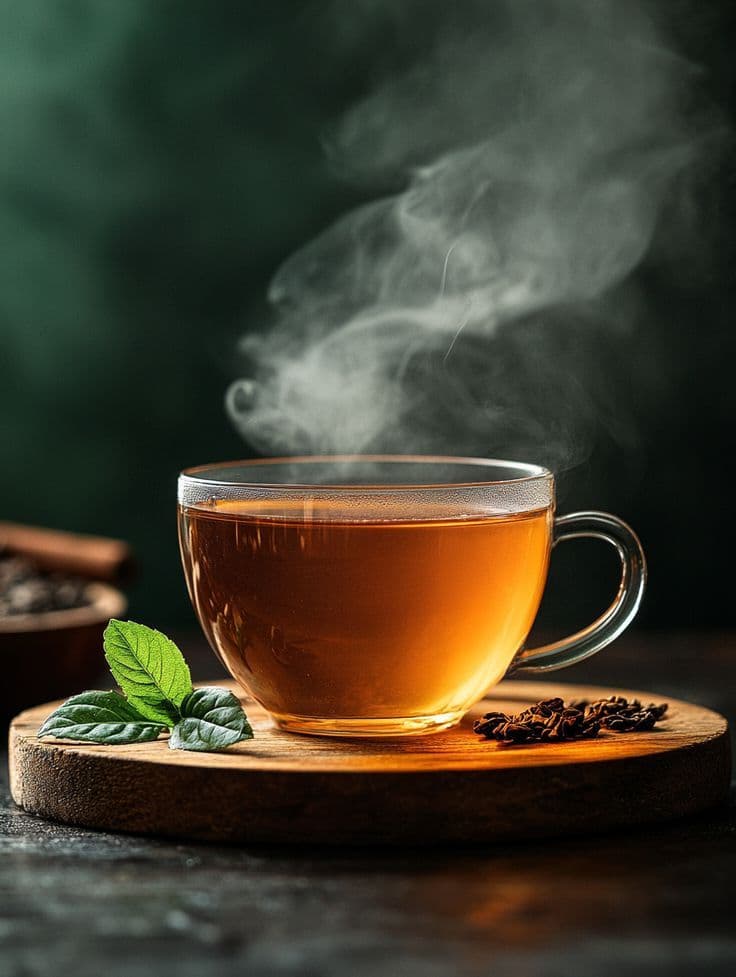 Prepared green tea product